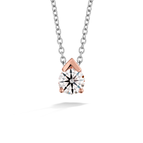 Aerial Single Diamond Pendant & Necklace | Lincroft Village Jewelers